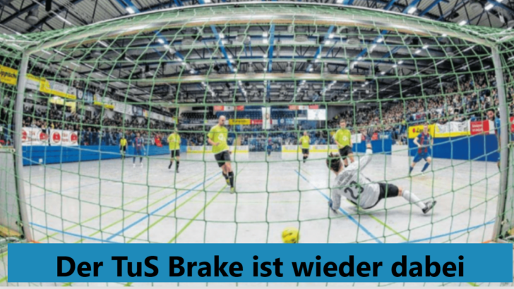 Lippische Fußball-Hallenmeisterschaft in der Phoenix Contact Arena mit TuS Brake